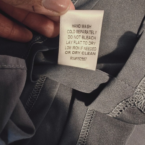 Saving Paige Blue Floral Embroidered V-Neck Empire Waist Maxi Dress Medium - Picture 12 of 12